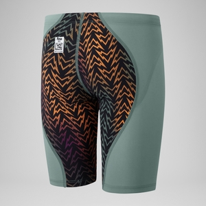 Jungen Fastskin LZR Ignite Schwimmhose Grün/Schwarz
