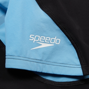 Mädchen Fastskin LZR Ignite Kneeskin Badeanzug Schwarz/Blau