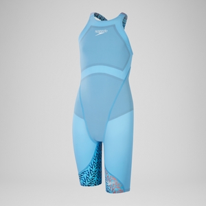 Girls' Fastskin LZR Ignite Kneeskin Blue/Red