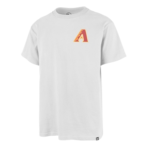 Arizona Diamondbacks '47 World Series Backer ECHO Tee - White Wash