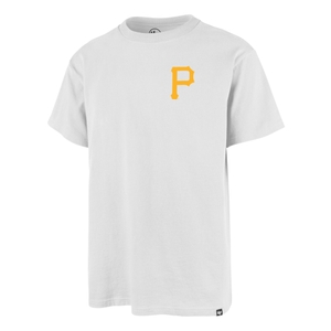 Pittsburgh Pirates '47 World Series Backer ECHO Tee - White Wash