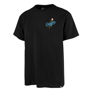 Los Angeles Dodgers '47 ECHO Tee - Jet Black