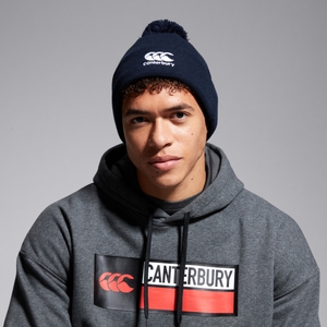 CANTERBURY CCC BOBBLE HAT NAVY
