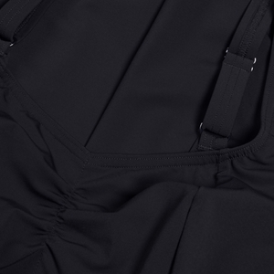 Maillot de bain Femme effet galbant AquaNite Longer Body noir