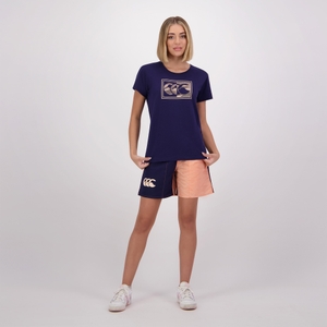 WOMENS FUNDAMENTALS CAMO T-SHIRT PEACOT