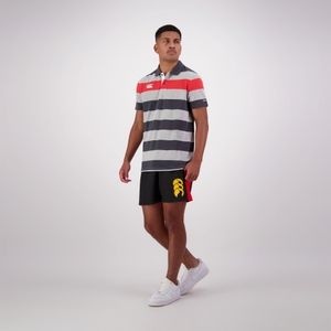 Canterbury of New Zealand M ENGINEERED STRIPE POLO CLASSIC MARLE