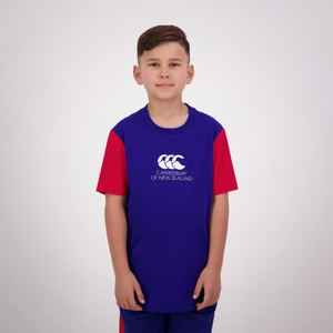Canterbury of New Zealand K LEGENDS SS T-SHIRT ROYAL 8YR