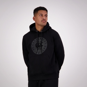 MENS SPORT DEPT. HOODIE JET BLK - XS