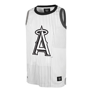 Los Angeles Angels MLB '47 GRAFTON Tank - White Wash