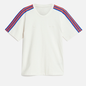【Adidas】 x Wales BonnerコットンジャージTシャツ x Wales Bonner cotton jersey T-shirt in orange - Adidas