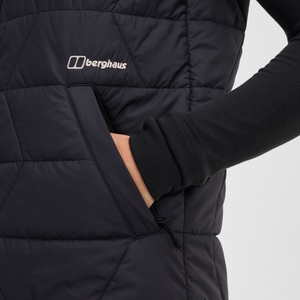Women's Netherdene Quilted Vest - Black