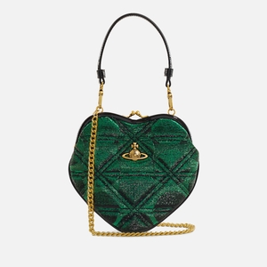 Vivienne Westwood Belle Woven Heart Frame Purse