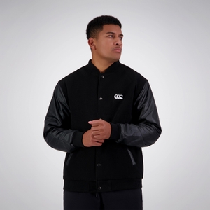Canterbury Letterman Jacket - Black - S