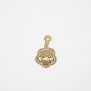 Unisex Metal Fleurette Gold - One Size
