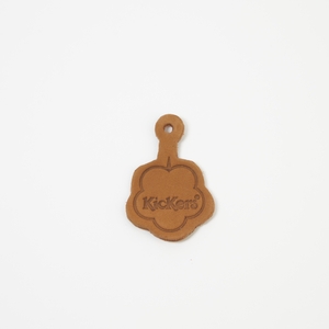 Unisex Leather Fleurette Tan