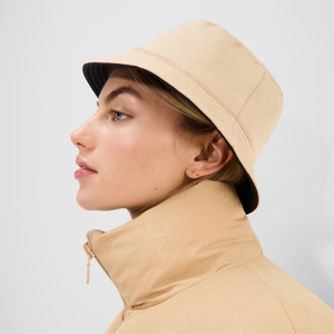 Women's Putni Reversible Bucket Hat Beige/Black