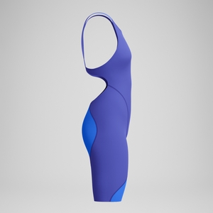 Genouillère LZR Pro 2.0 couleur unie pour femmes, violet/bleu