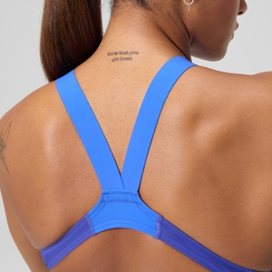 Genouillère LZR Pro 2.0 couleur unie pour femmes, violet/bleu