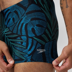 Men's Print Beachstar Square Leg Black/Blue