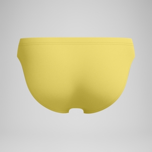Caleçon boxeur ajusté boxeur ajusté couleur unie Beachstar 2 po pour hommes, jaune