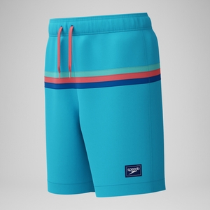 Kid's Colorblock Redondo Volley 15" Swim Trunks Blue