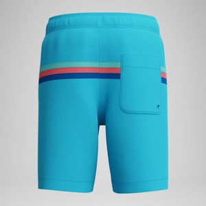 Kid's Colorblock Redondo Volley 15" Swim Trunks Blue