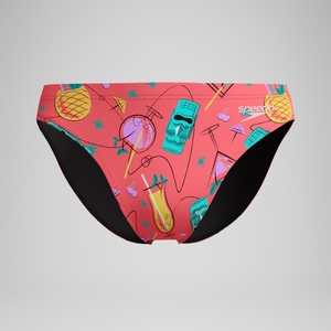 Beachstar Badehose 5 cm Orange für Herren