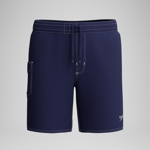 Herren Lookout Solid Boardshorts 45 cm Marineblau