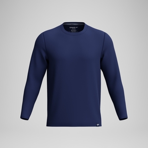 Men's Graphic Long Sleeve Rashguard Navy