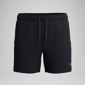 Short de bain Redondo Edge uni 40 cm, hommes, noir