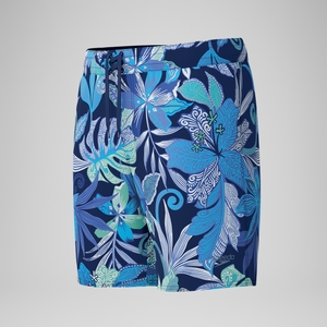 Combinaison modèle court à motif imprimé 18 po pour hommes, bleu