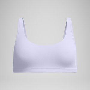 Women's Solid Convertible Bikini Top Purple