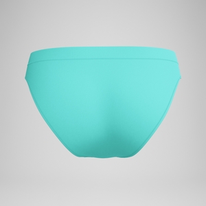 Women's Solid Classic Bikini Bottom Turquoise