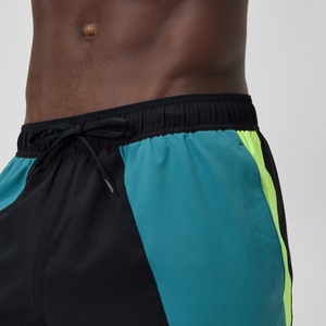 Men's Colorblock Redondo Volley 18" Swim Trunks Blue/Black