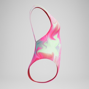 Women's Printed Convertible One Piece Pink