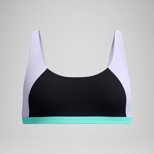 Women's FLU3NTE Colourblock Convertible Bikini Top Black