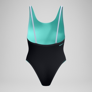 Maillot de bain Femme Colourblock FLU3NTE convertible noir