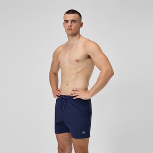 Short de bain Redondo Edge uni 40 cm, hommes, bleu marine