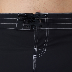 Herren Lookout Solid Boardshorts 45 cm Schwarz/Dunkelgrau