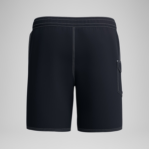 Herren Lookout Solid Boardshorts 45 cm Schwarz/Dunkelgrau