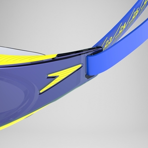 Adult Fastskin Hyper Elite Mirror Goggles Blue/Yellow
