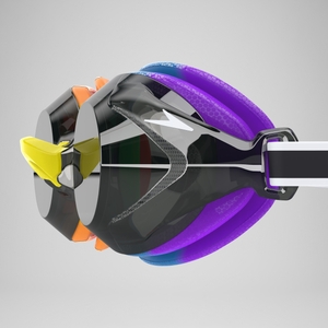 Lunettes de natation Junior Miroir Vanquisher 3.0 Arc-en-ciel