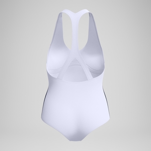 Women's Jetstream Colorblock Boyleg One Piece White