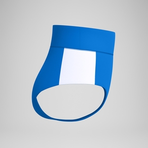 Women's Jetstream Colorblock Banded Boyleg Bottom Blue/White