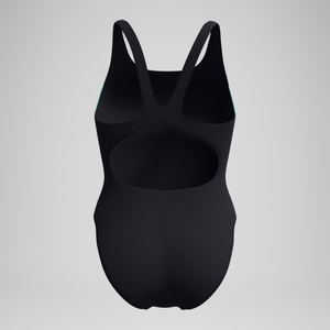 Maillot de bain Femme Colourblock 2.0 noir/turquoise
