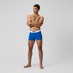 Jetstream Aquashort uni, hommes, bleu/blanc