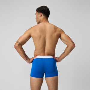 Jetstream Aquashort uni, hommes, bleu/blanc