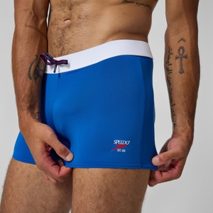 Jetstream Aquashort uni, hommes, bleu/blanc