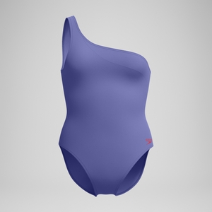 Women's Asymmetric Swimsuit Blue