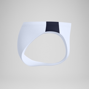 Men's Jetstream Retro Colorblock Brief White